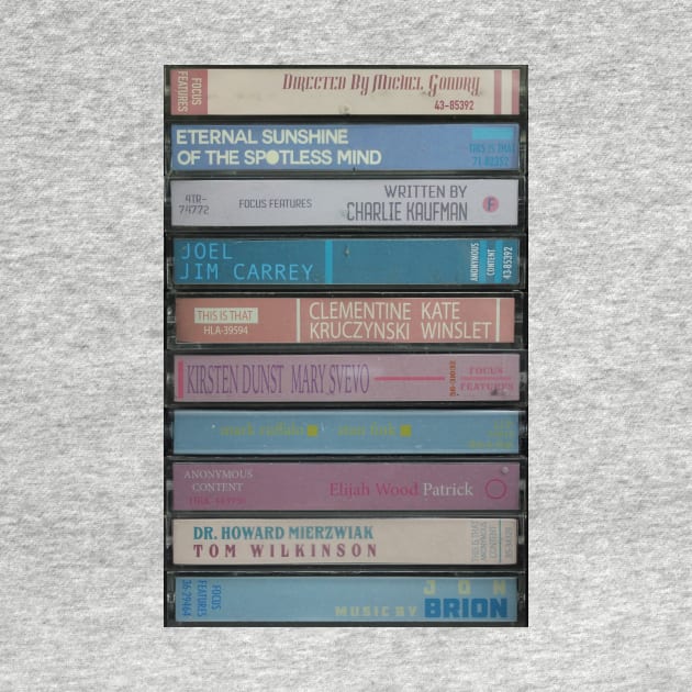 Eternal Sunshine of the Spotless Mind Cassettes by JordanBoltonDesign